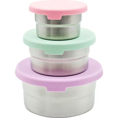 Weesprout Stainless Steel Food Storage Containers, Leakproof Silicone Lids, Bpa-free