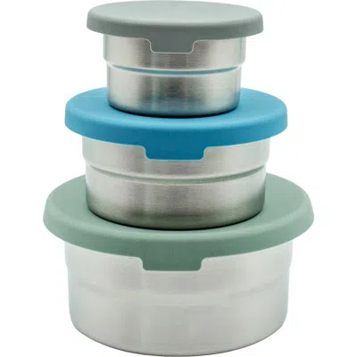 Weesprout Stainless Steel Food Storage Containers, Leakproof Silicone Lids, Bpa-free