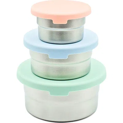 Weesprout Stainless Steel Food Storage Containers, Leakproof Silicone Lids, Bpa-free