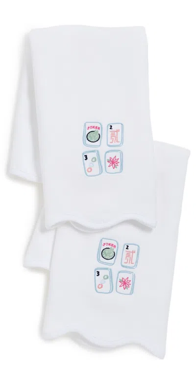 Weezie Mahjong Hand Towel 2 Pack Mahjong