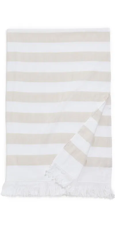 Weezie Packable Beach Towel Light Sand
