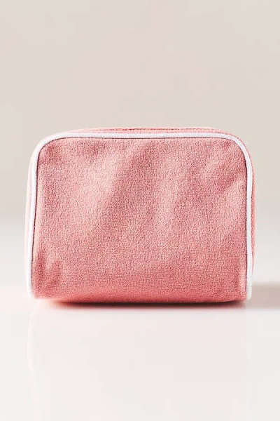 Weezie Terry Toiletry Bag In Pink