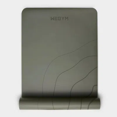 Wegym Premium Grip Mat - Olive Green
