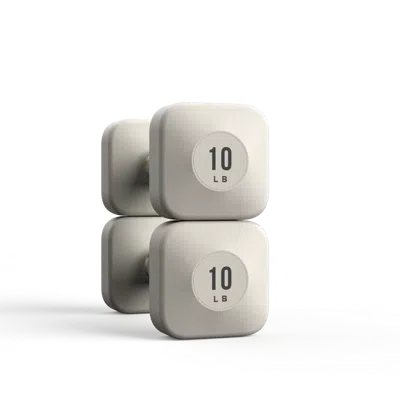 Wegym Progrip Dumbbells - Sandstone - 10 Lb