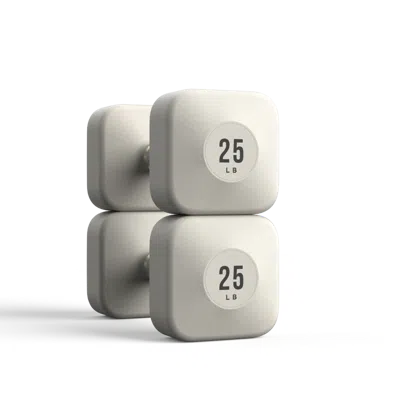 Wegym Progrip Dumbbells - Sandstone - 25 Lb
