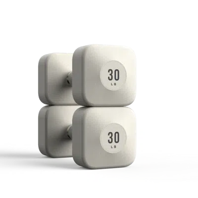 Wegym Progrip Dumbbells - Sandstone - 30 Lb