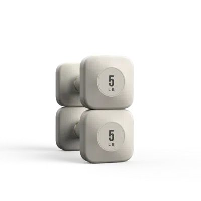 Wegym Progrip Dumbbells - Sandstone - 5 Lb