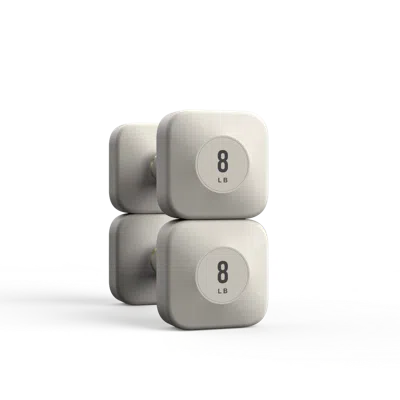 Wegym Progrip Dumbbells - Sandstone - 8 Lb