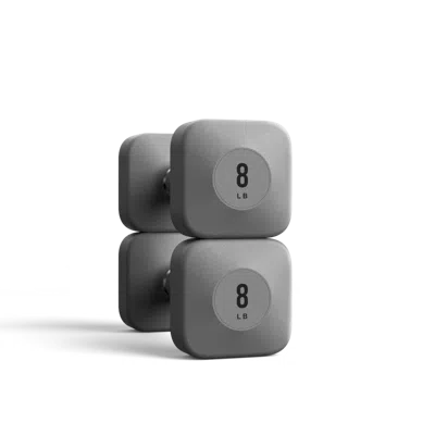 Wegym Progrip Dumbbells - Slate - 8 Lb