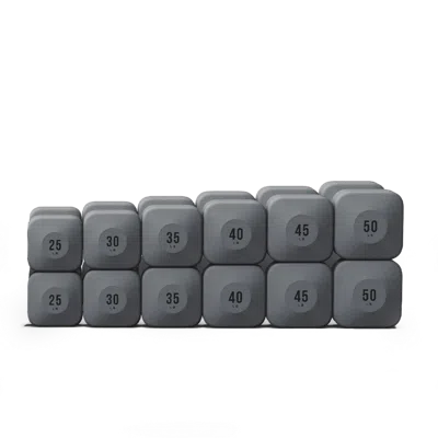 Wegym Progrip Dumbbells Upper Set - Slate In Gray
