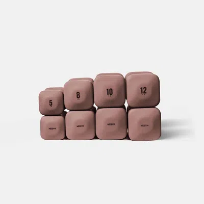 Wegym Safegrip Dumbbells Medium Set - Rose In Pink