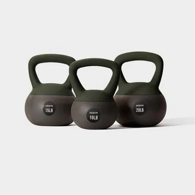 Wegym Soft Kettlebell Set - Forest In Green
