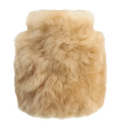 Weich Calmo Hot Water Bottle In Beige