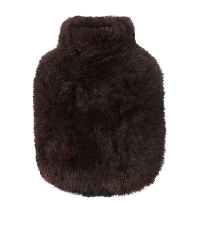 Weich Calmo Hot Water Bottle In Brown