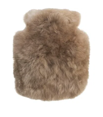 Weich Calmo Hot Water Bottle In Brown