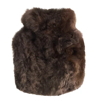 Weich Calmo Hot Water Bottle In Brown