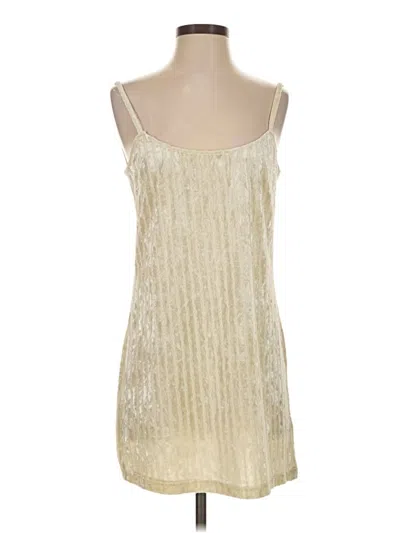 Pre-owned Weili Zheng Cocktail Dress In Ivory