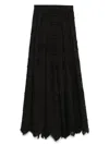 Weili Zheng Cotton-blend Skirt