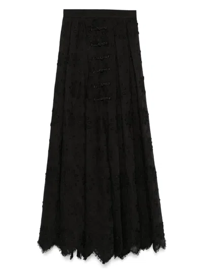Weili Zheng Cotton-blend Skirt
