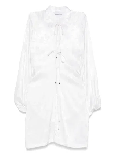 Weili Zheng Floral-jacquard Dress