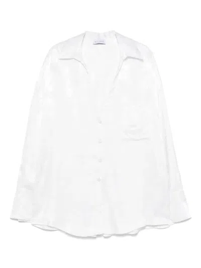 Weili Zheng Floral-jacquard Shirt