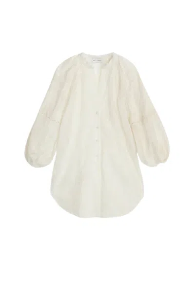 Weili Zheng Shirt Woman  With Laces In White
