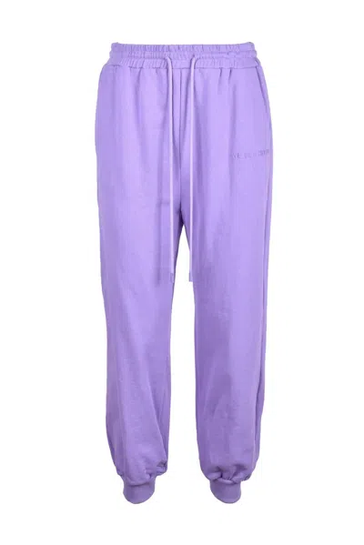 Weili Zheng Wisteria Tracksuit Trousers With Relaxed Fit And Adjustable Waistband In Pattern