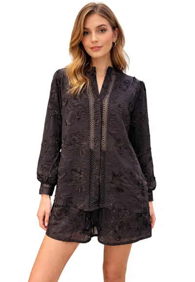 Weili Zheng Woman  In Mussola In Black