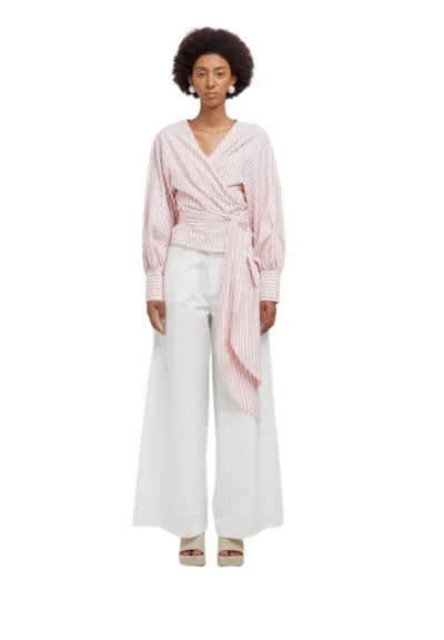 Weili Zheng Woman  Stripped In Pink