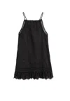 Weili Zheng Women's Dress  Embroidered In Black