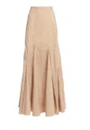 Weili Zheng Women's Skirt  Wide At The Bottom In Light