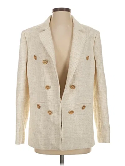 Pre-owned Weill Blazer Jacket In Ivory