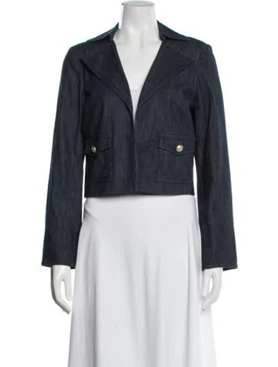 Pre-owned Weill Denim Jacket In Blue