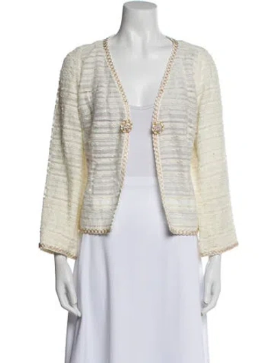 Pre-owned Weill Evening Jacket In Neutral