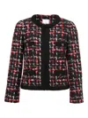 Weill Paris Checked-braid Tweed Jacket In Multi