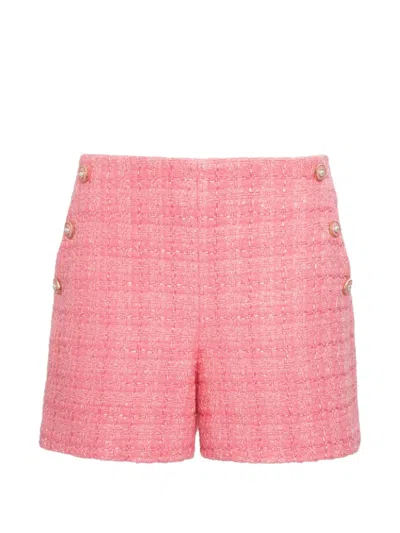 Weill Paris Tweed Shorts In Pink