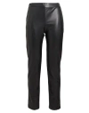 Weill Woman Pants Black Size 12 Polyester, Polyurethane, Elastane