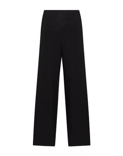 Weill Woman Pants Black Size 8 Polyester, Polyamide, Elastane