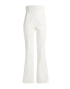 Weinsanto Woman Jumpsuit White Size M Cotton In White