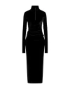 Weinsanto Woman Maxi Dress Black Size M Polyamide, Viscose, Polyurethane In Black