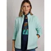 Weird Fish Ariana Full Zip Grid Fleece