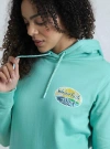 Weird Fish Back Print Popover Hoodie
