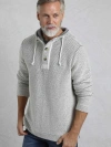 Weird Fish Bakersfield Button Neck Macaroni Hoodie