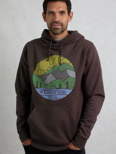 Weird Fish Bryant Graphic Popover Hoodie
