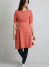 Weird Fish Cassandra Jersey Swing Dress