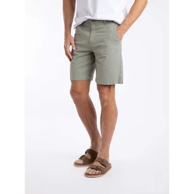 Weird Fish Charleston Textured Chino Shorts In White