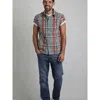 Weird Fish Judd Short Sleeve Check Shirt