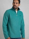 Weird Fish Newark 1/4 Zip Grid Fleece