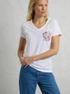 Weird Fish No Rain No Flowers Slub Pocket T-shirt