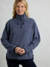 Weird Fish Odina 1/4 Zip Zig Zag Fleece